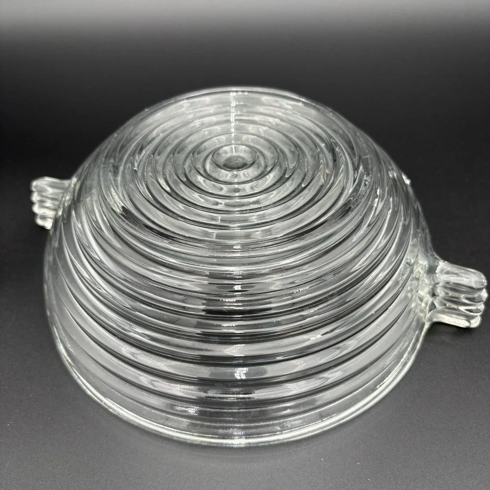 Vintage Anchor Hocking Ribbed Depression Glass 